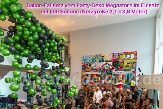 Ballon-Fallnetz: Ballonregen / Ballon Drop