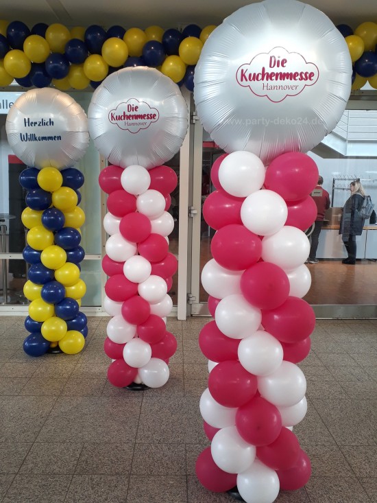 Messeballon und Werbeballon: Ballondruck / Ballonbeschriftung auch in Kleinauflagen