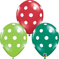 Big Polka Dots Ballons mit Punkten