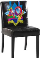Motiv Stuhl Verzierung zum 40.Geburtstag