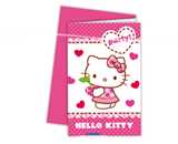 Hello Kitty Einladungskarten Love Cherry