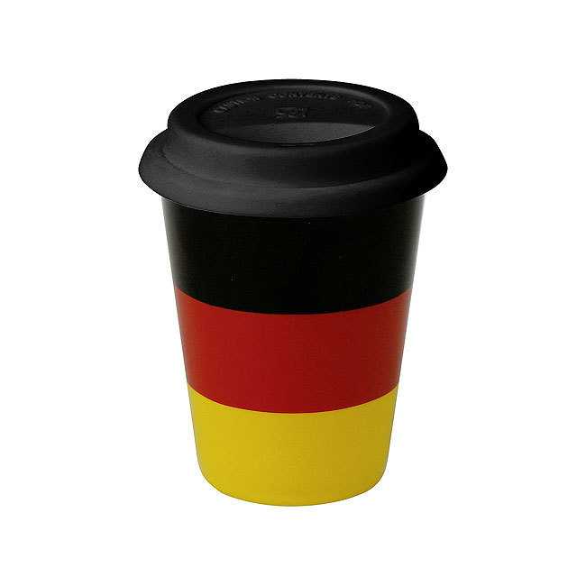 Coffee To Go Becher - Deutschland Flagge