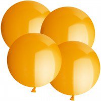 1 Luftballon XL - Ø 50cm - Orange