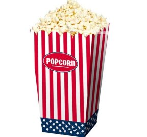 Popcorn Behälter für USA Party