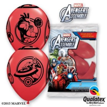 Marvels Avengers Luftballons, 6 Stück
