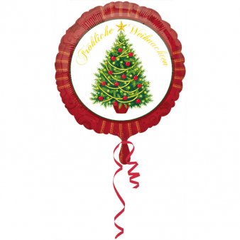 Fröhliche Weihnachten Ballon, 45 cm