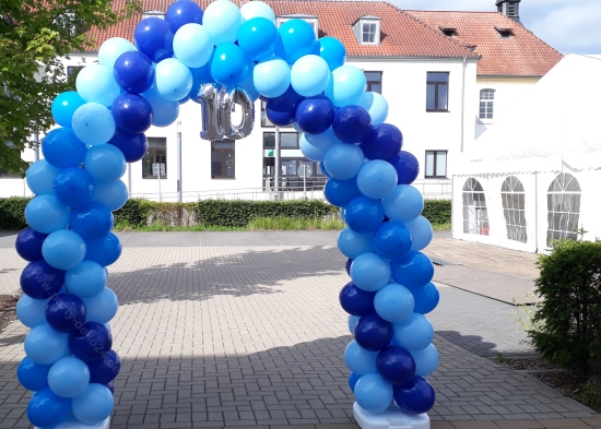 Ballon Torbogen Durchgang