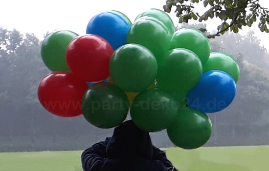 Beerdigung Hannover: Luftballons mit Helium zur Bestattung
