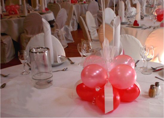 Tisch-Dekoration für Gala, Ball, Event, Promotion