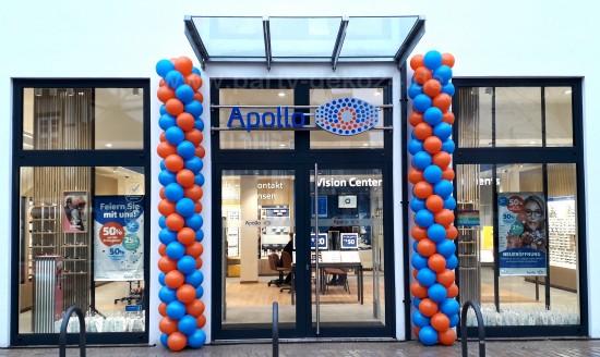 Firmenjubiläum Deko mit Ballonsäulen Firmenjubiläum Deko mit Ballonsäulen