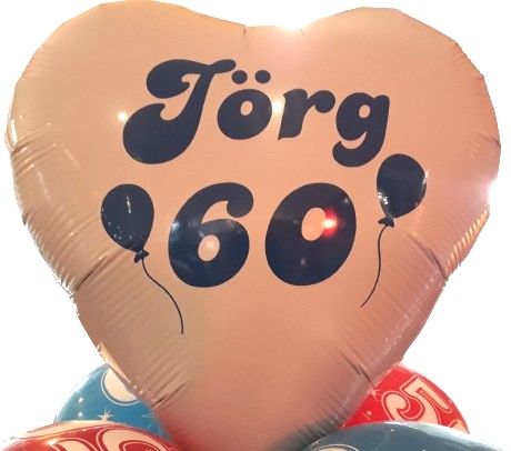Geburtstag Ballon 60
