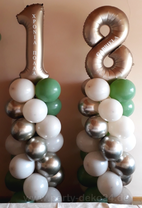 Geburtstag Deko: Ballonsäule