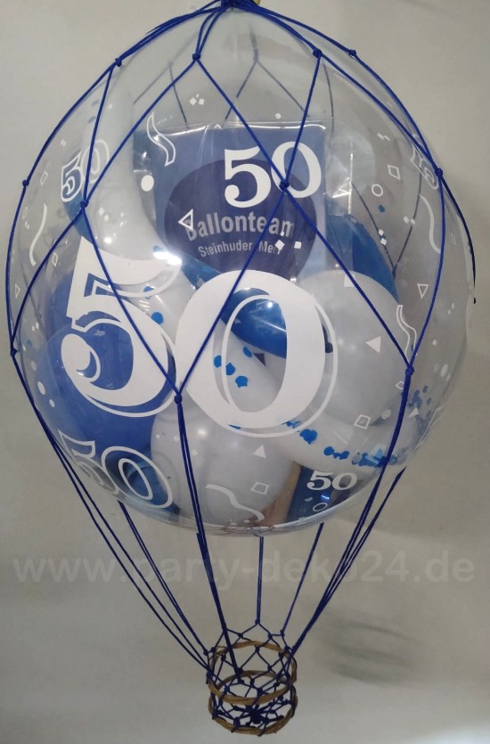 Geschenkidee Heißluftballon
