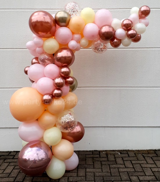 Luftballongirlande Hochzeit