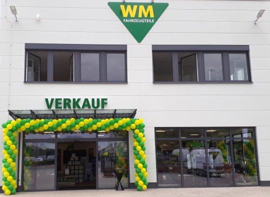 Luftballongirlanden in Garbsen in Grün/Gelb