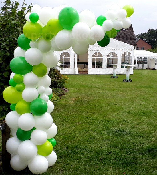 Luftballongirlanden Hochzeit