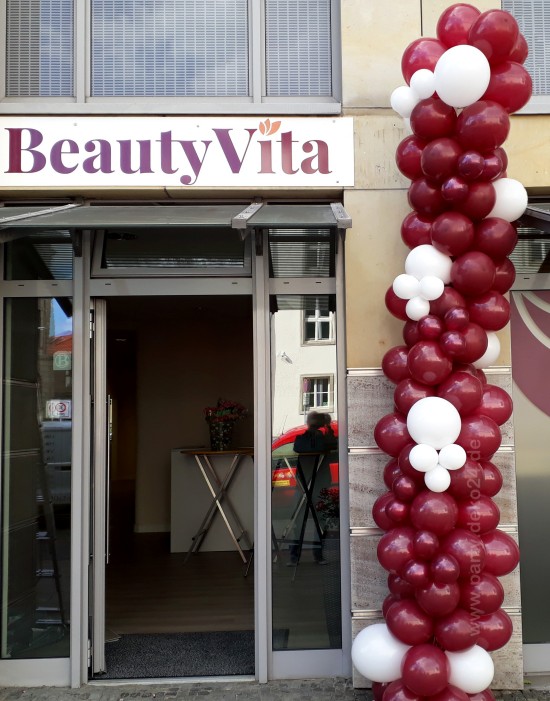 Organic Ballongirlande Neueröffnung Organic Ballongirlande Neueröffnung