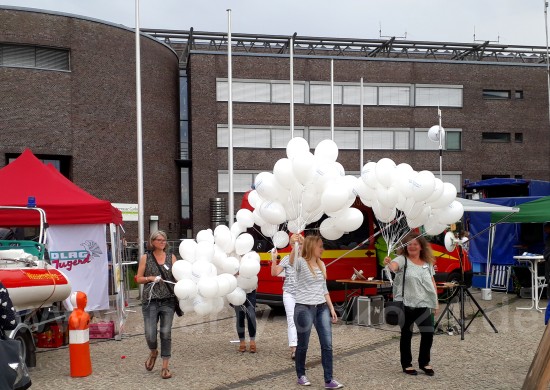 Stadtfest mit Heliumballons