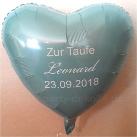 Taufe Ballon: Folienballon zur Taufe als Geschenk und zur Dekoration
