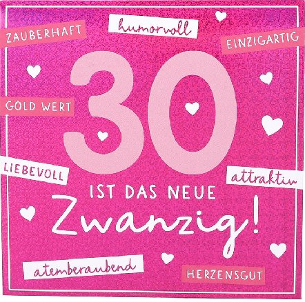 Pop up Musikkarte zum 30.Geburtstag Pop up Musikkarte zum 30.Geburtstag