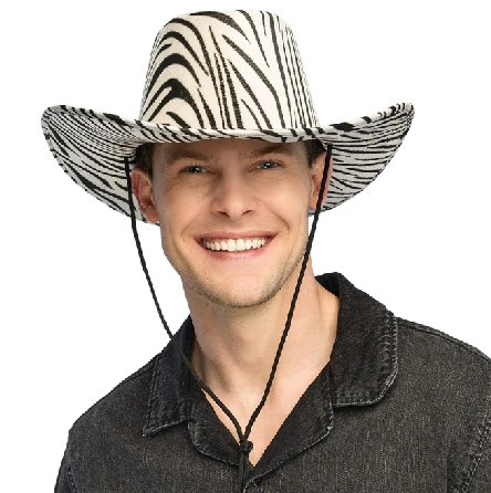 Cowboyhut Wild Zebra Safari