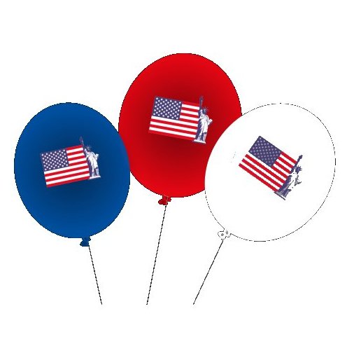 USA Ballons, 9 Stück