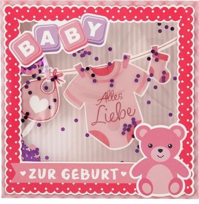 Baby - Alles Liebe zur Geburt (rosa)