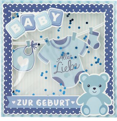 Baby - Alles Liebe zur Geburt (blau)