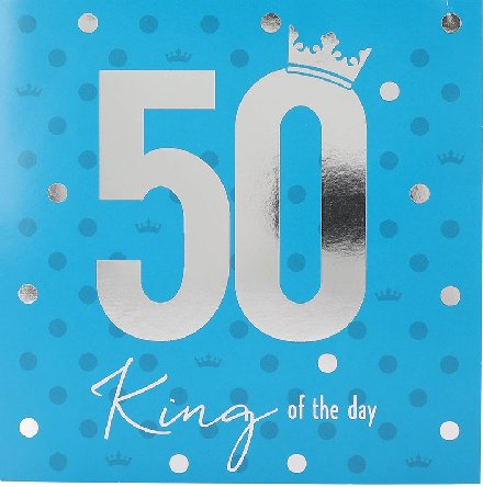 Musikkarte zum 50.Geburtstag