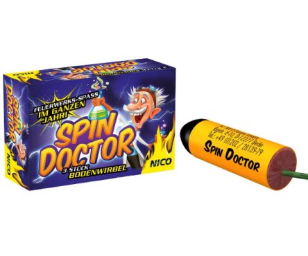 Feuerwerk - Spin Doctor, 3 Stück