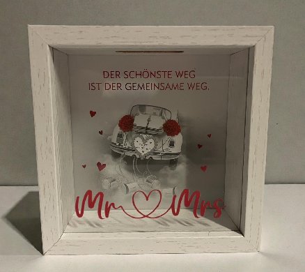 Spardose Geldversteck Hochzeit