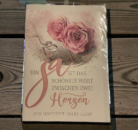 Hochzeitskarte XXL Hochzeitskarte XXL