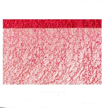 Tischläufer rot glitter 10cm x 5m
