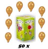 Hochzeit - 50 Goldballons+Helium