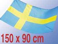 Länderflagge Schweden 150 x 90 cm