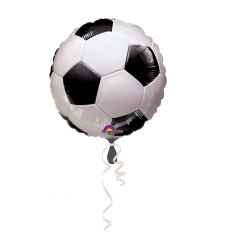 Folienballon Fussball mit Helium
