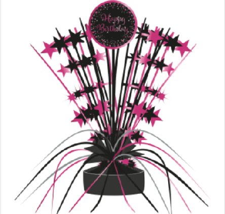 Tischdekoration Starlight Geburtstag,pink