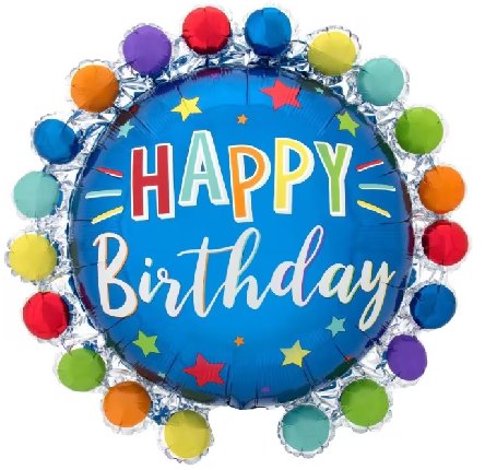 Folienballon Happy Birthday Ballon Folienballon Happy Birthday Ballon