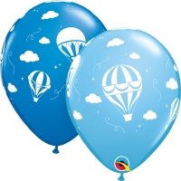 Luftballon in Heissluftballon Form, 5 Stück