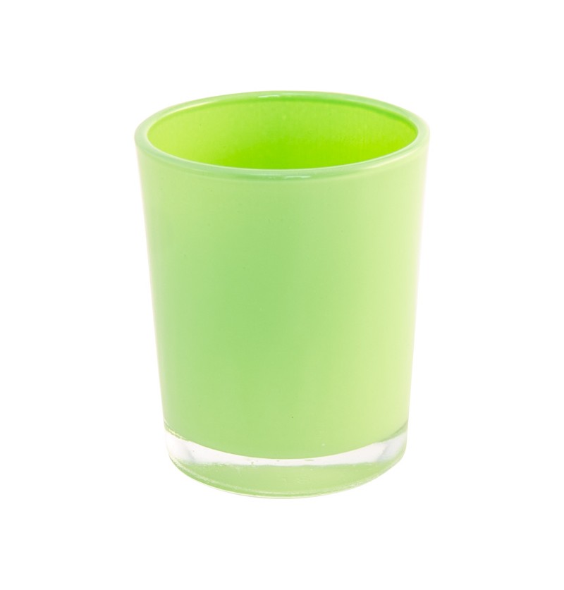 Teelichthalter - shiny hellgrün