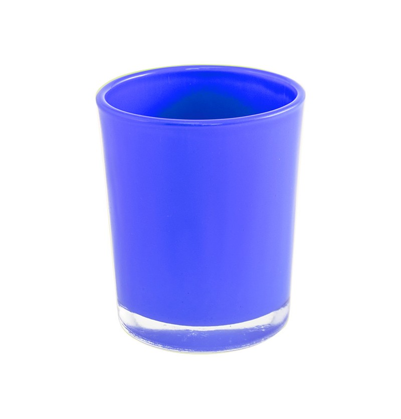 Teelichthalter - shiny royal blau