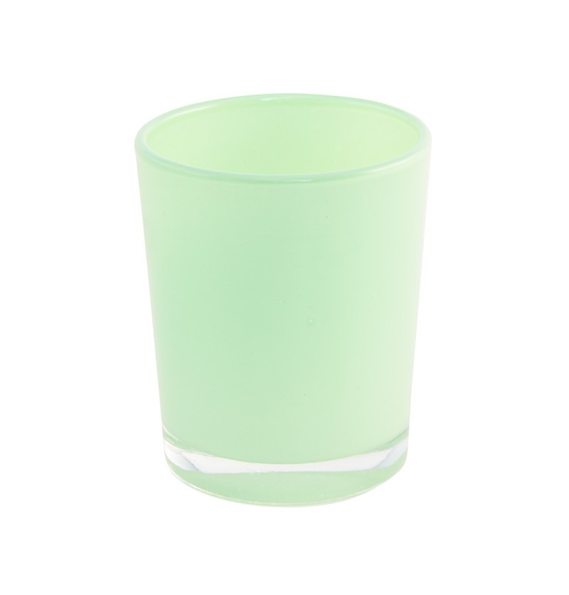 Teelichthalter - shiny pastell mint