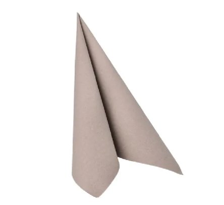 Servietten, grau ROYAL, 40 x 40 cm, 50 Stück