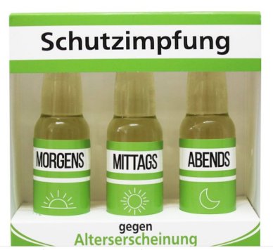 Schutzimpfung gegen Alterserscheinung Schutzimpfung gegen Alterserscheinung