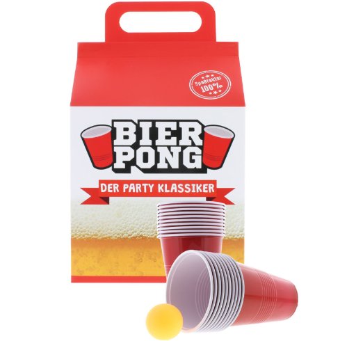 Bier Pong in Geschenkverpackung