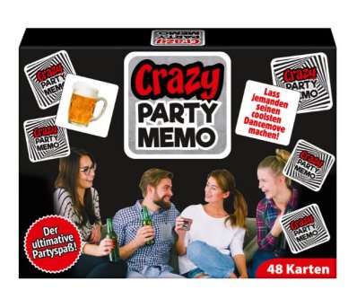 Verrücktes Party Memo Spiel