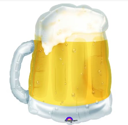 Bierglas Bierhumpen Ballon