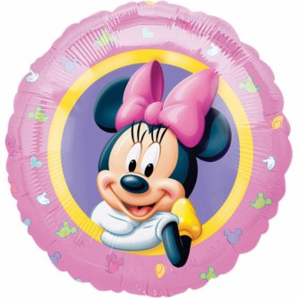 Minnie Folienballon, rosa