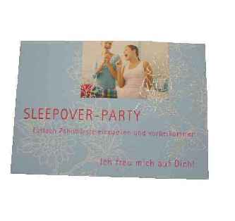 Postkarte - Sleepover Party