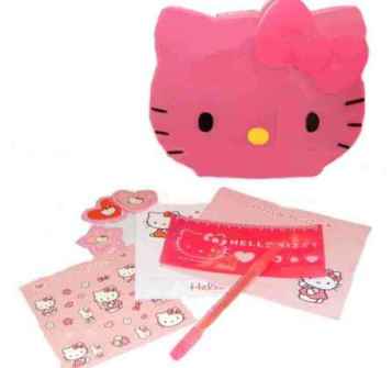 Hello Kitty Briefpapier Set